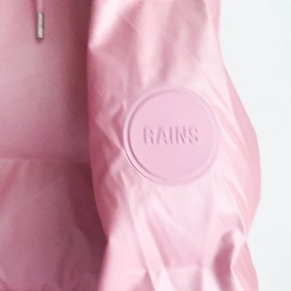 Rains Pink Puffer Jacket - Picture 7 of 12